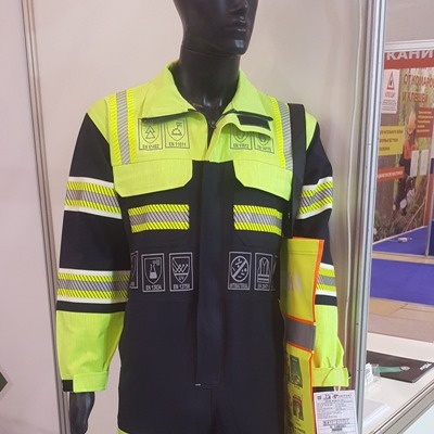 Modacrylic Coverall for Oil and Gas Industry